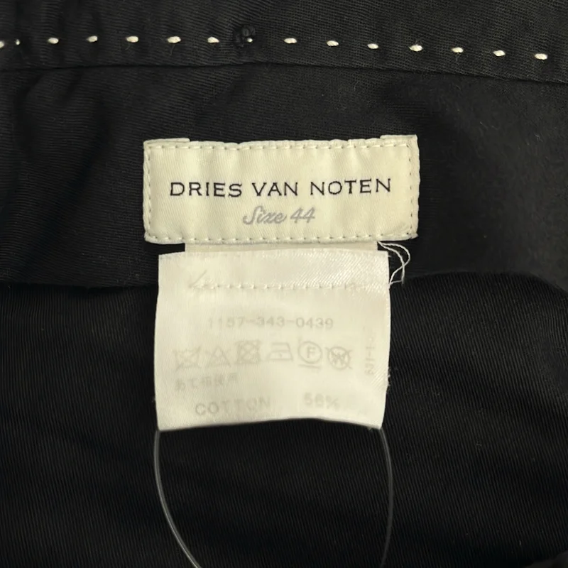 DRIES VAN NOTEN / Dries Van Noten | Cotton Gabardine Side Adjuster