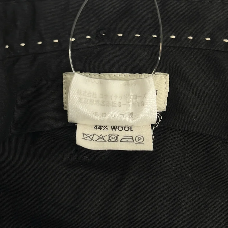 DRIES VAN NOTEN / ドリスヴァンノッテン | コットンギャバジン サイドアジャスターパンツ | 44 | メンズ