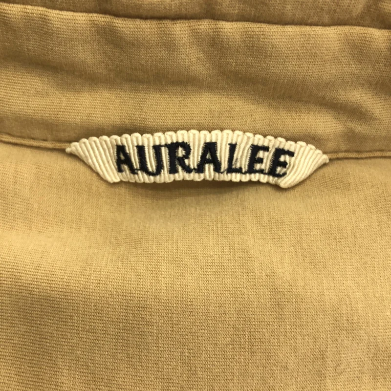 AURALEE / オーラリー | コットン ベルテッド フライフロント シャツ ワンピース | 0 | レディース