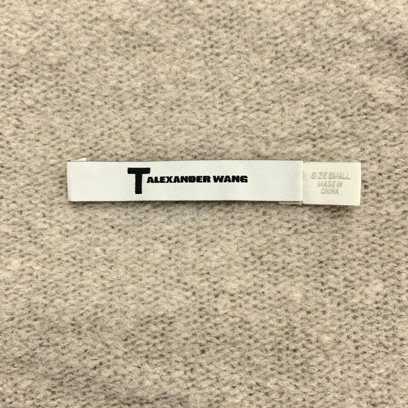 T by Alexander Wang / ティーバイアレキサンダーワン | ウール アルパカ混 ハイネック ショートニット | S | レディース