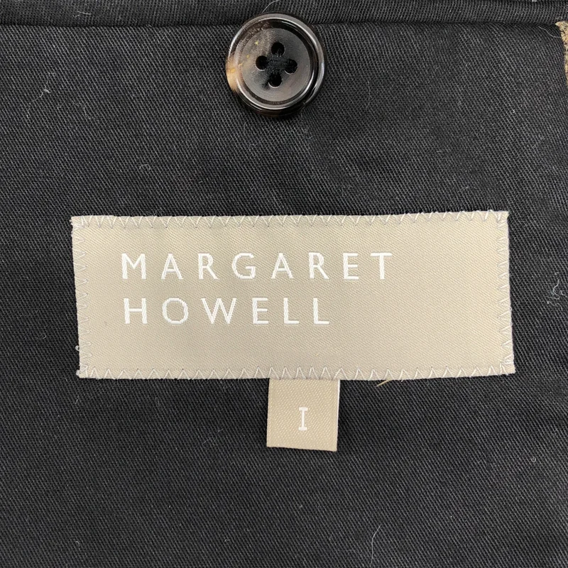 MARGARET HOWELL / マーガレットハウエル | ウール 2B テーラード ジャケット / 総裏地 | 1 | レディース