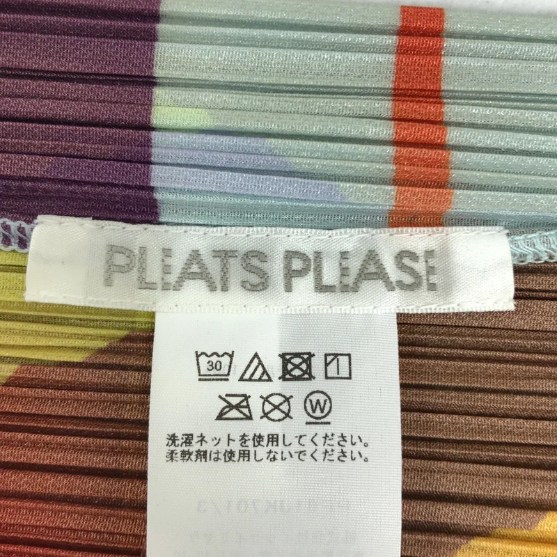 PLEATS PLEASE ISSEY MIYAKE / プリーツプリーズイッセイミヤケ | 2026SS | PLAYGROUND 総柄 プリーツ ハイネック ノースリーブ カットソー | 3 | レディース