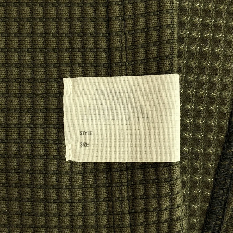 N.HOOLYWOOD / エヌハリウッド | TANK TOP / sleeveless crewneck / オーバーサイズ ワッフルタンクトップ | 40 | メンズ