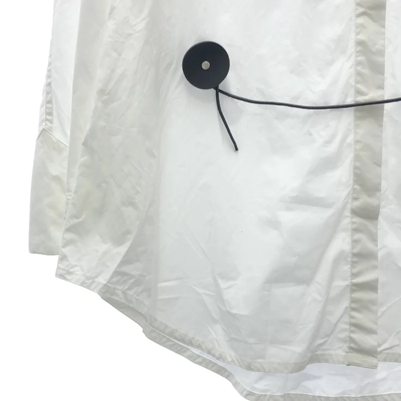 MM6 Maison Margiela / エムエムシックスメゾンマルジェラ | 2018SS | コットン ツイストタイ 比翼 フレアスリーブシャツ | 38 | レディース
