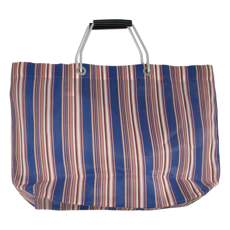 MARNI / マルニ | フラワーカフェ ストライプ トートバッグ | UNI | レディース