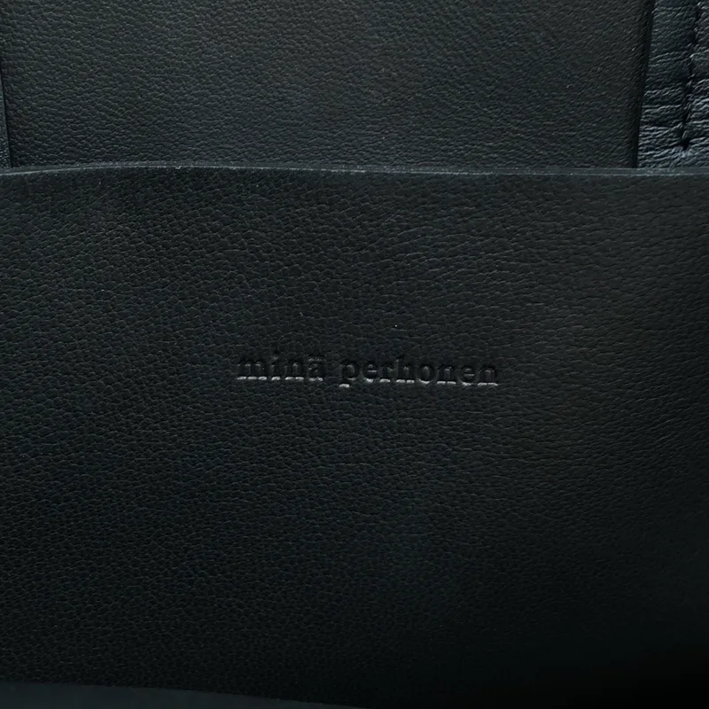 mina perhonen / ミナペルホネン | 2022AW | fog tote / レザー ハンド トートバッグ |