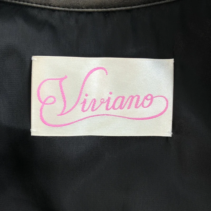 VIVIANO / ヴィヴィアーノ | 2025AW | フェイクレザーコート | ブラック | レディース