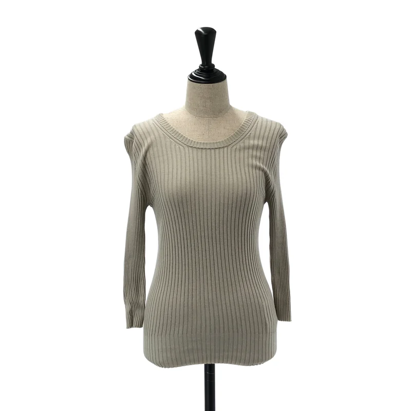 L'Appartement / アパルトモン | 2025SS | COTTON RIB KNIT ニット_長袖 |