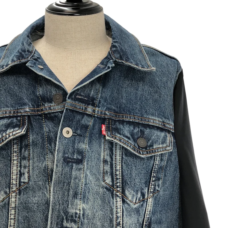 JUNYA WATANABE / ジュンヤワタナベ | 2023SS | × Levi's デニムドッキングケープ ジャケット JK-J101 | S | メンズ