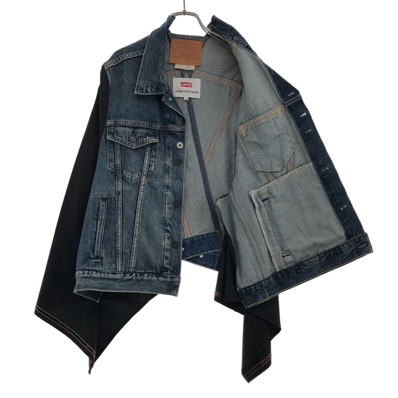 JUNYA WATANABE / ジュンヤワタナベ | 2023SS | × Levi's デニムドッキングケープ ジャケット JK-J101 | S | メンズ