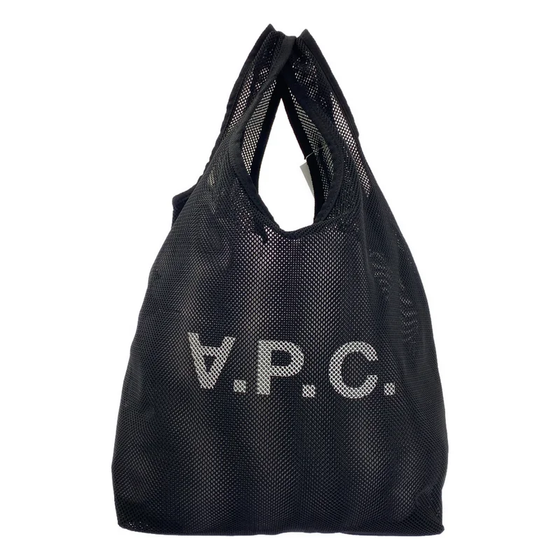 A.P.C. / アーペーセー | メッシュ ロゴプリント トートバッグ |