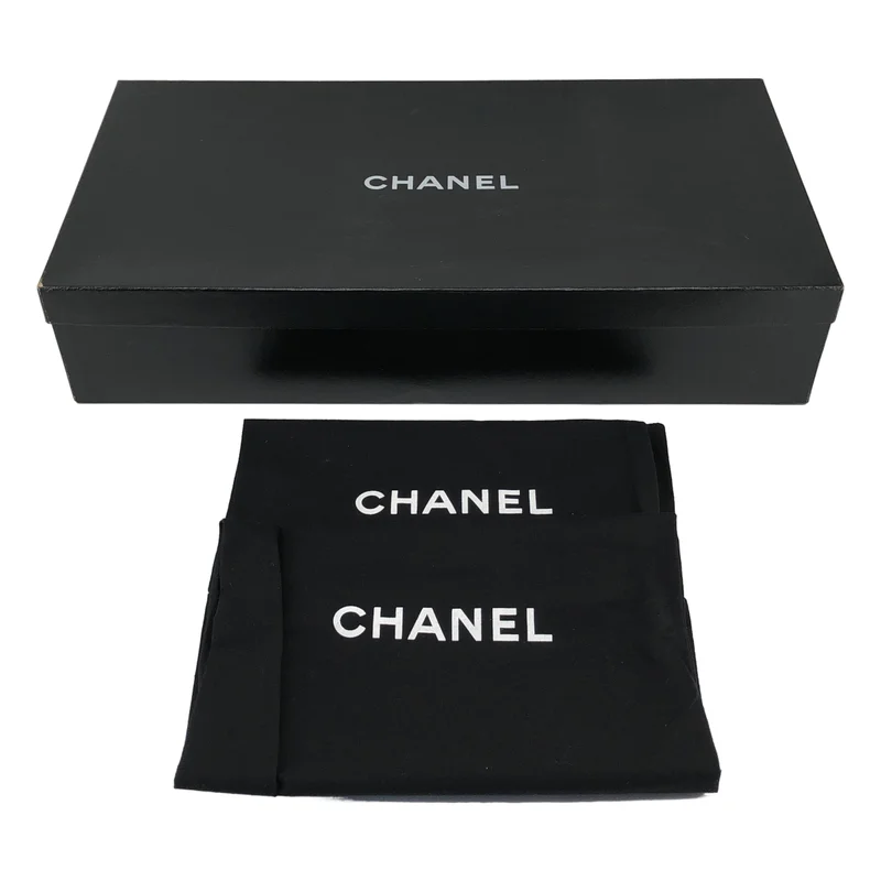 CHANEL / シャネル | ココマーク レザー バイカラー ロングブーツ | 36 | レディース
