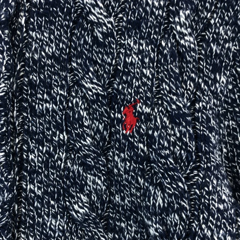 POLO BY RALPH LAUREN / ポロバイラルフローレン | ケーブルニット カーディガン | XS | レディース