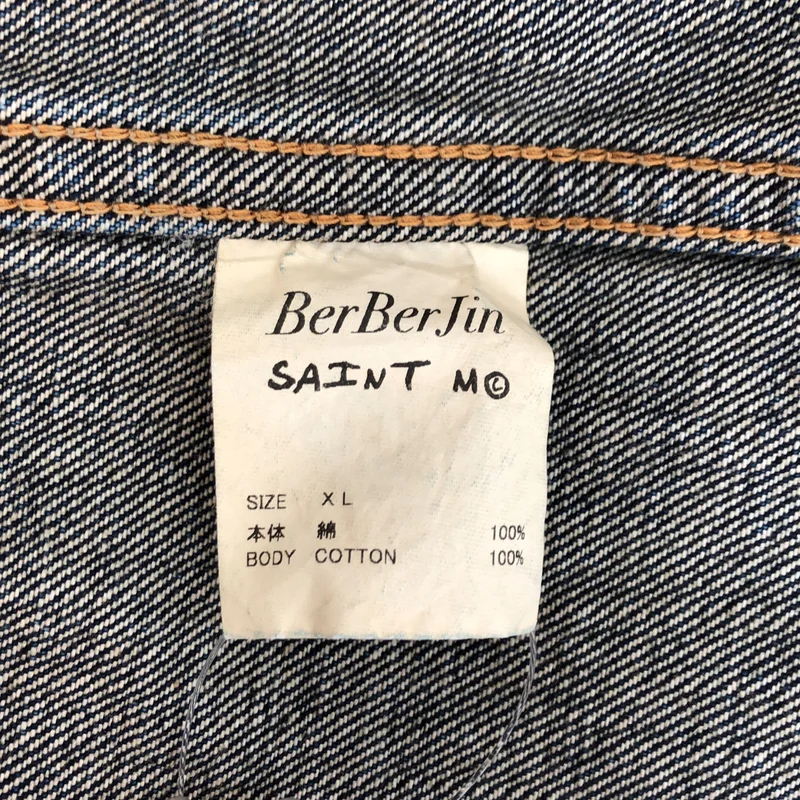 SAINT MICHAEL  Mxxxxxx / セントマイケル | 2024SS | × BerBerJin / DENIM JACKET FIRST / ファースト デニムジャケット | XL | メンズ