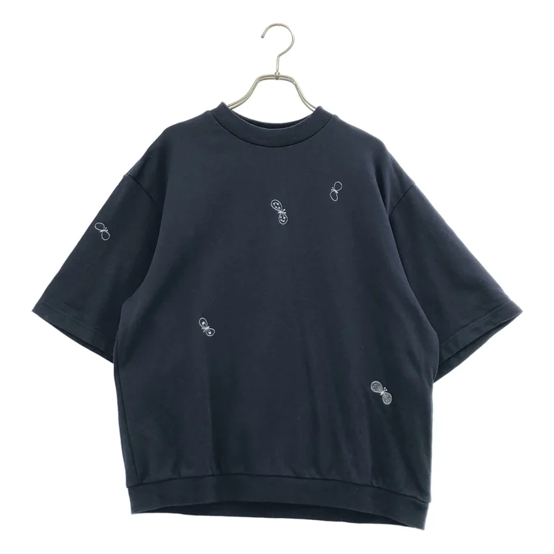 mina perhonen / ミナペルホネン | choucho 刺しゅう ワイドスリーブTシャツ | 38 | レディース