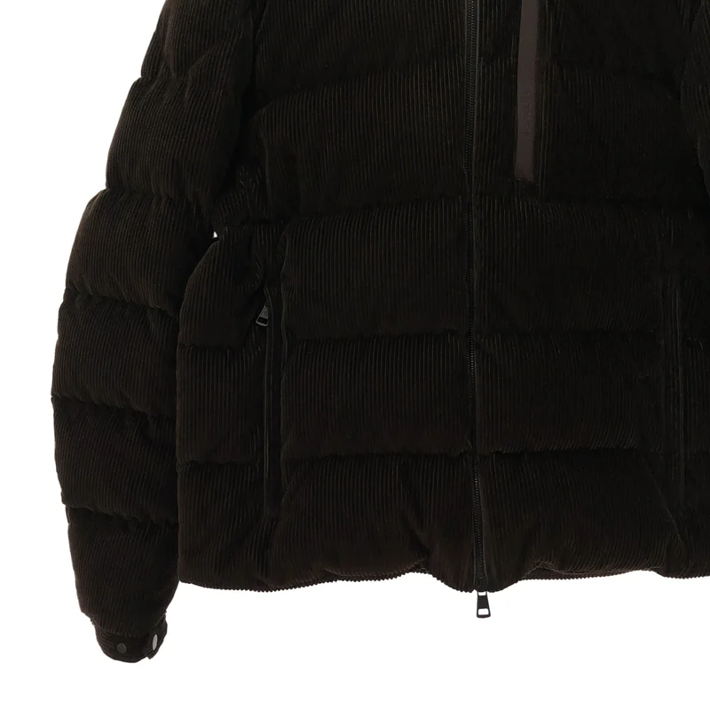 MONCLER / モンクレール | 2024AW | VEDERNA コーデュロイ フーデッド ショートダウンジャケット | 2 | メンズ