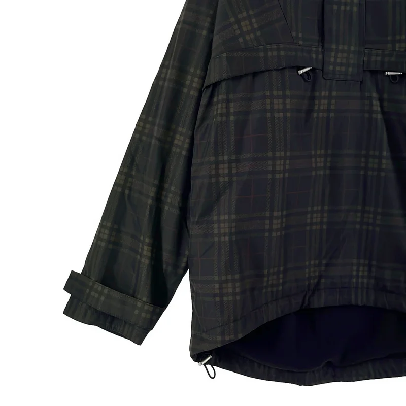 REPRESENT / リプレゼント | Anorak チェック アノラック フリースジャケット | M | メンズ