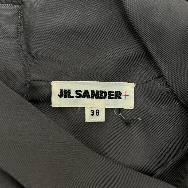 JIL SANDER+ / ジルサンダープラス | シルク プリーツカラー ブラウス | 38 | レディース