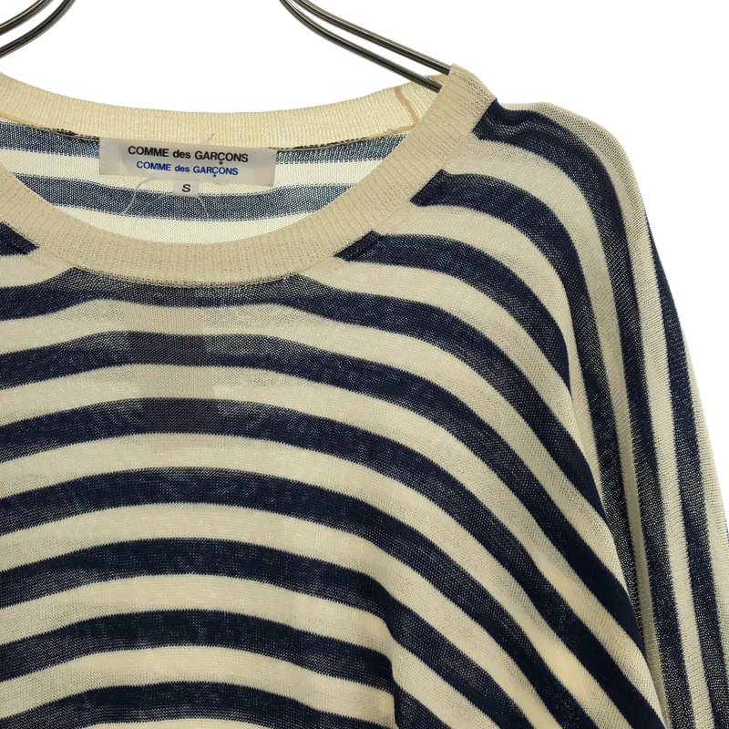 COMME des GARCONS COMME des GARCONS / コムコム | コットン ボーダー ニット | S | レディース