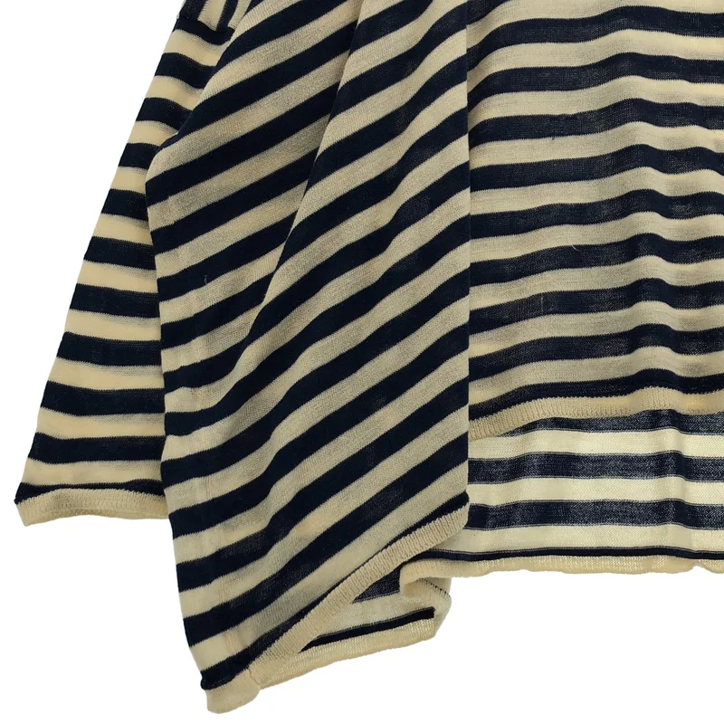COMME des GARCONS COMME des GARCONS / コムコム | コットン ボーダー ニット | S | レディース