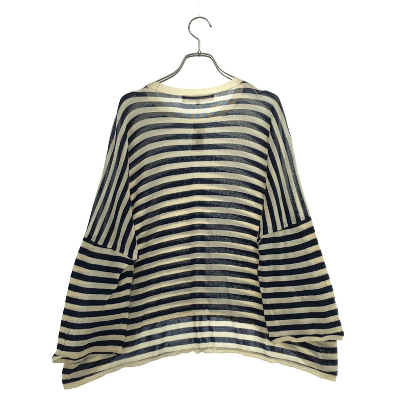 COMME des GARCONS COMME des GARCONS / コムコム | コットン ボーダー ニット | S | レディース