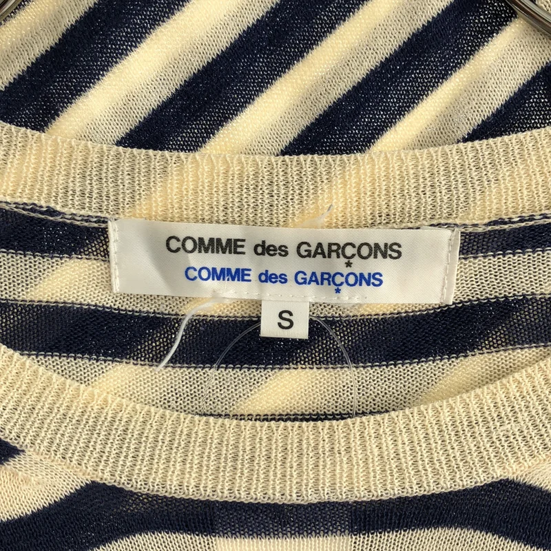 COMME des GARCONS COMME des GARCONS / コムコム | コットン ボーダー ニット | S | レディース