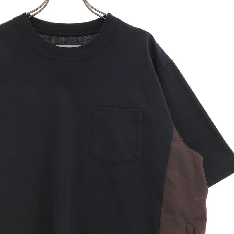 sacai / サカイ | パネル ポケット Tシャツ | 2 | メンズ