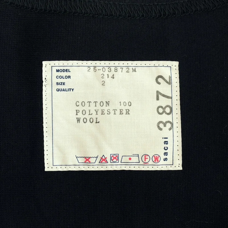 sacai / サカイ | パネル ポケット Tシャツ | 2 | メンズ