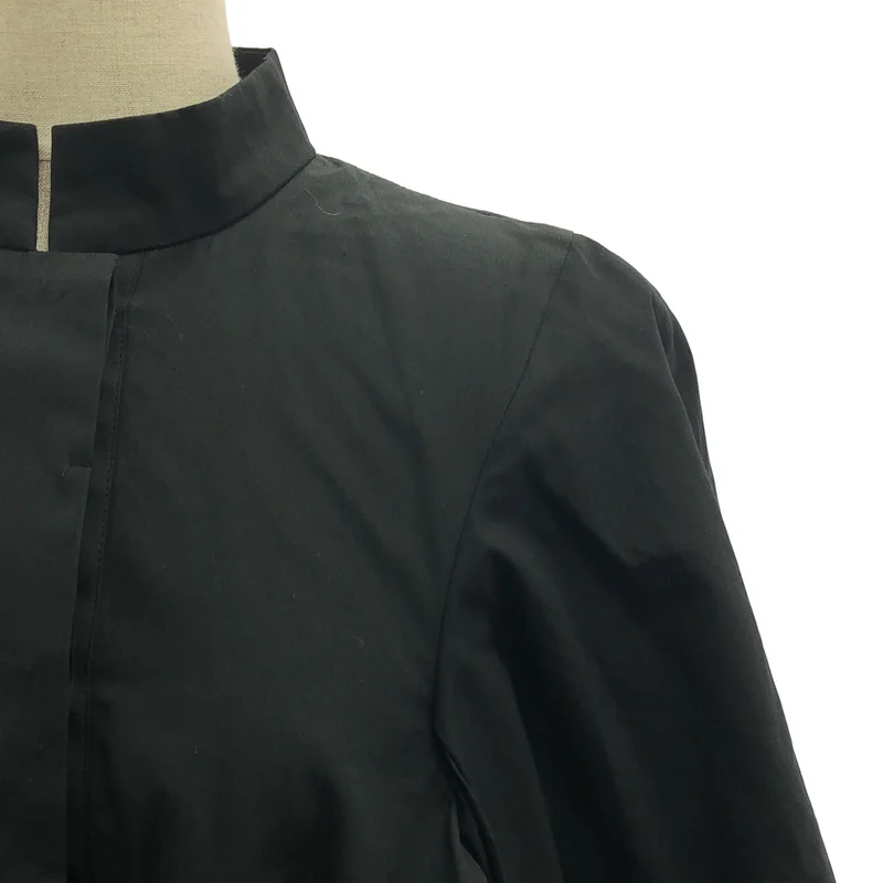 Mame Kurogouchi / マメクロゴウチ | Volume Sleeve Cotton Shirt ボリュームスリーブコットンシャツブラウス | 1 | レディース