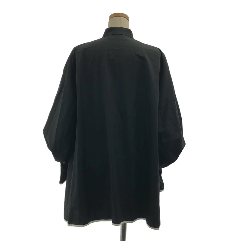 Mame Kurogouchi / マメクロゴウチ | Volume Sleeve Cotton Shirt ボリュームスリーブコットンシャツブラウス | 1 | レディース