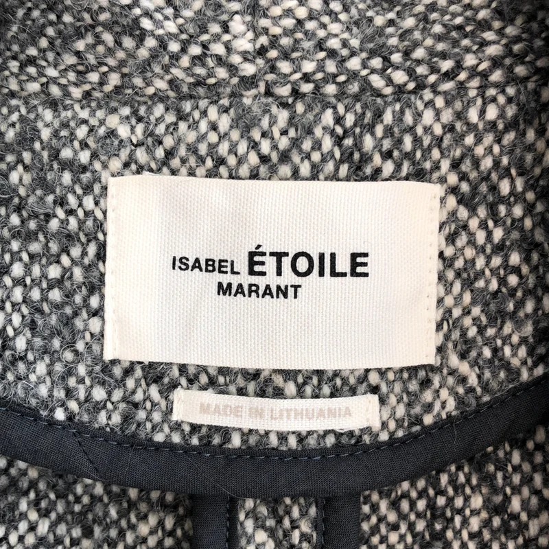ISABEL MARANT ETOILE / イザベルマランエトワール | ウールツイード 1B テーラードジャケット | M | レディース