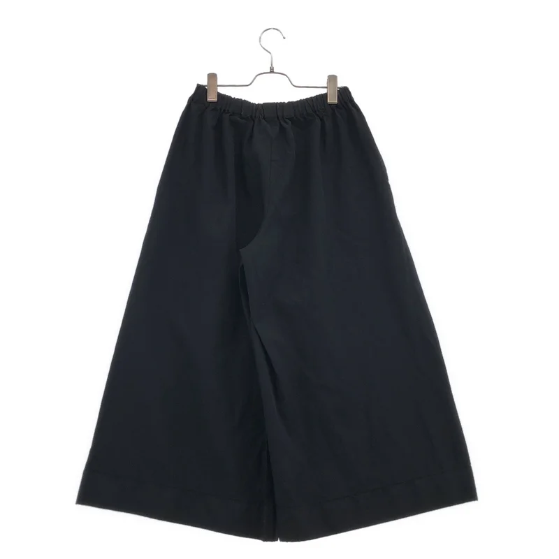 COMME des GARCONS / コムデギャルソン | 2017AW | ポリエステル縮絨 ワイドクロップドパンツ | S | レディース