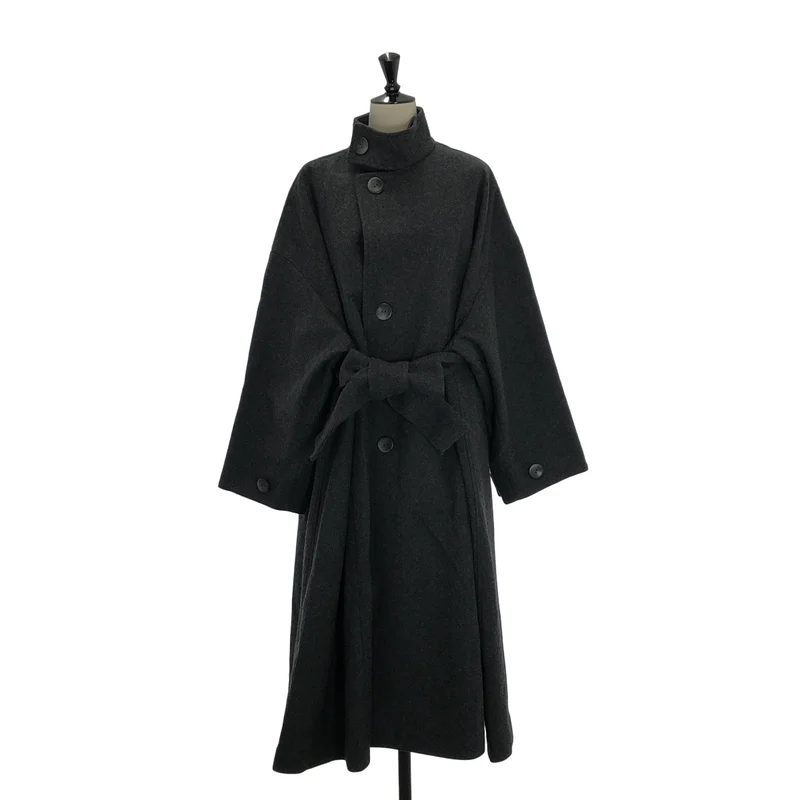 ENFOLD / エンフォルド | OVER-SIZE FLARE COAT / オーバーサイズ フレアコート | 36 | レディース