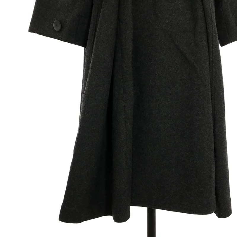 ENFOLD / エンフォルド | OVER-SIZE FLARE COAT / オーバーサイズ フレアコート | 36 | レディース
