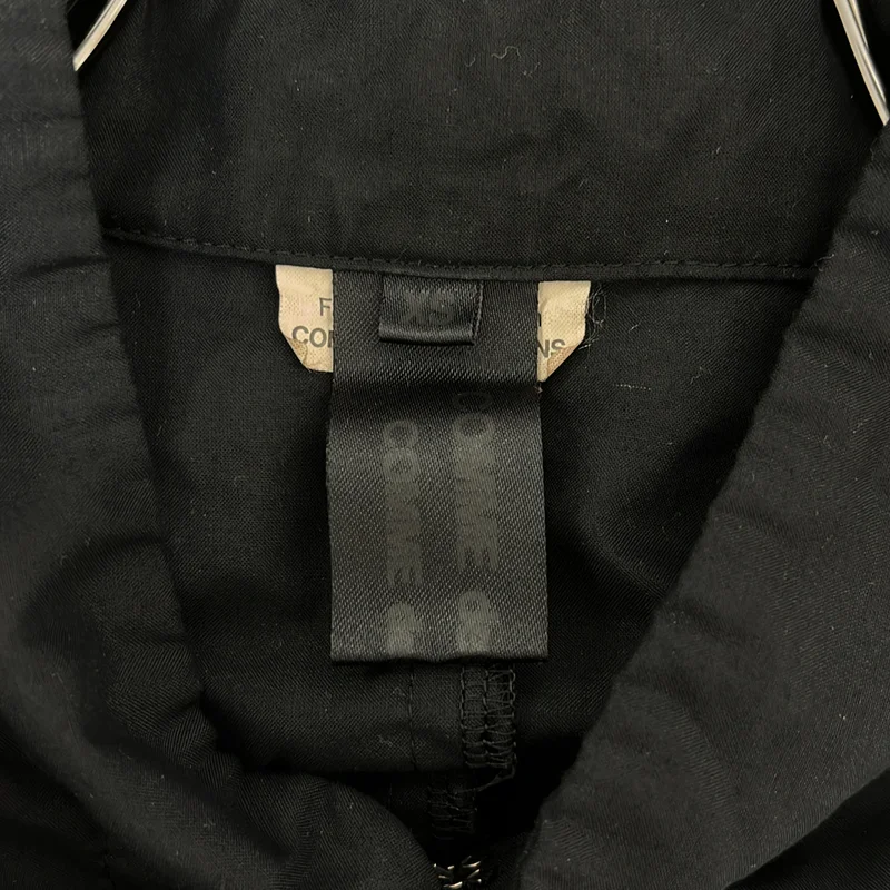 COMME des GARCONS COMME des GARCONS / コムコム | 製品加工 ポリエステル フリル チャイナデザイン ジャケット | XS | レディース