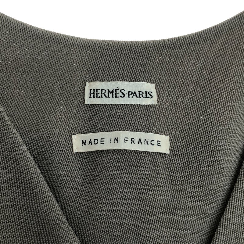 HERMES / エルメス | 1990s | マルジェラ期 ノースリーブ ロングベスト | 38 | レディース