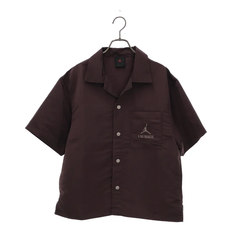 NIKE / ナイキ | AMM SHOOTING SHIRT ロゴ 刺しゅうシャツ | S | メンズ