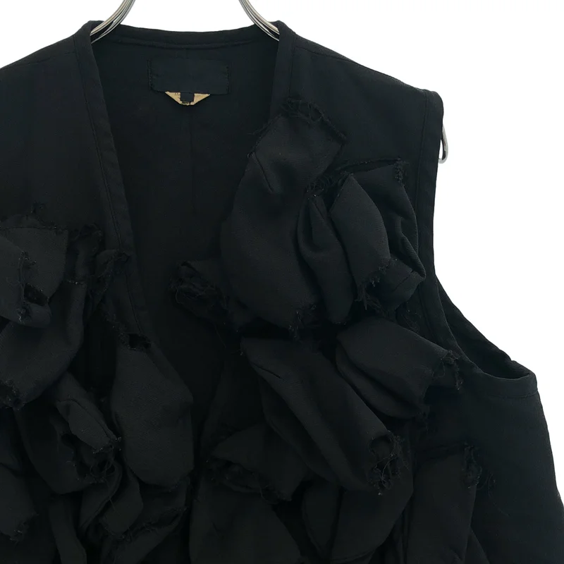 COMME des GARCONS / コムデギャルソン | モチーフドッキング ロングベスト | S | レディース