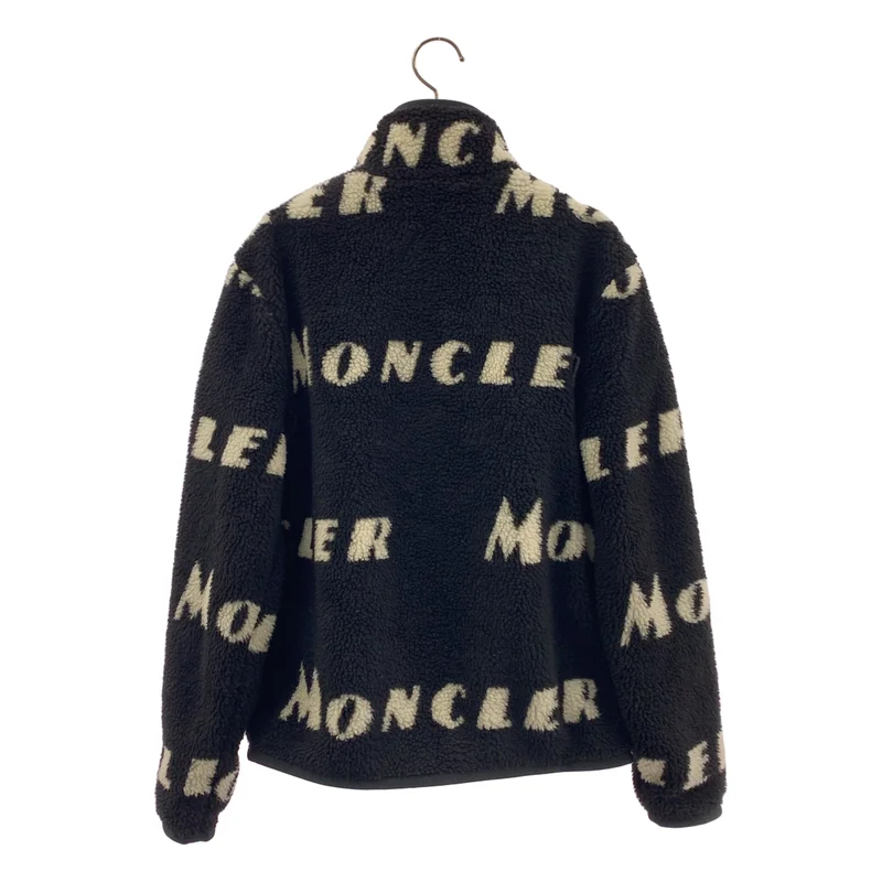 MONCLER / モンクレール | MAGLIA CARDIGAN リバーシブル ロゴ ボア ジャケット | XS | メンズ