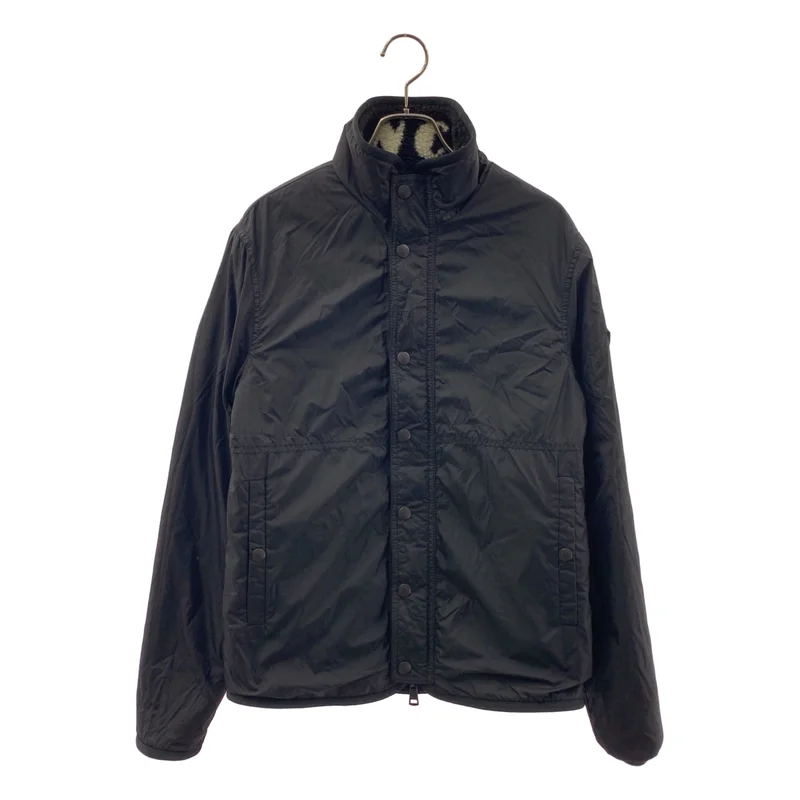 MONCLER / モンクレール | MAGLIA CARDIGAN リバーシブル ロゴ ボア ジャケット | XS | メンズ