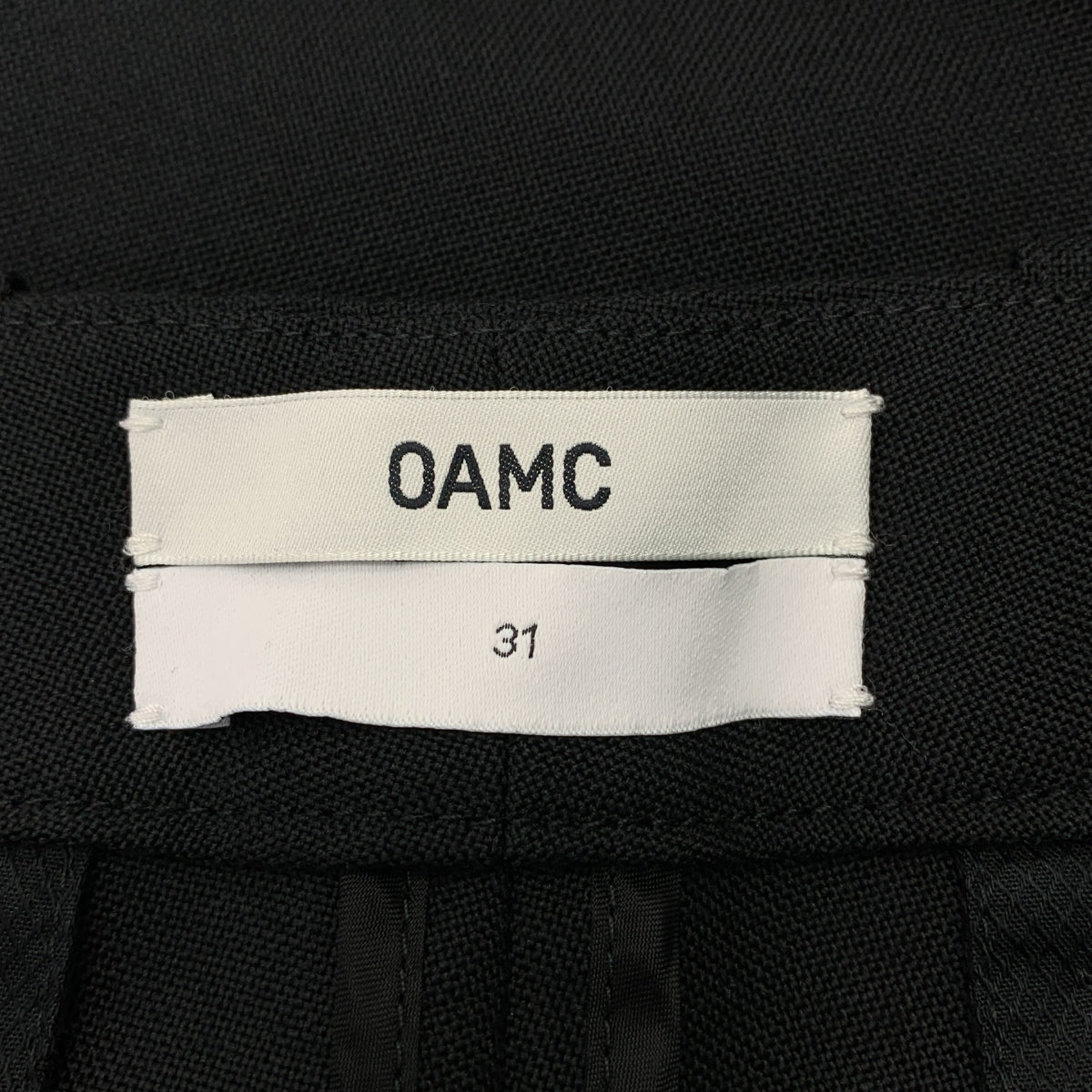 OAMC CROPPED ZIP PANTS サイズ32 新品未使用 OAMC / オーエーエムシー | Cropped Zip Trousers スラックス ジップ