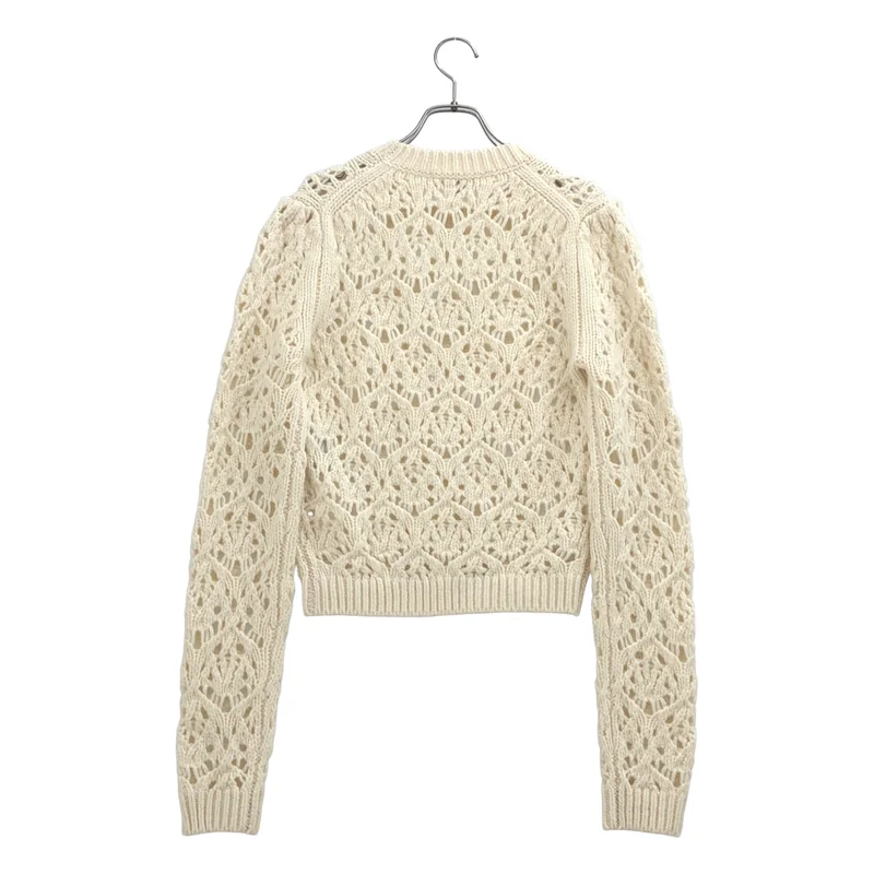 Chloe / クロエ | ウール クロシェ網 ニット | S | レディース
