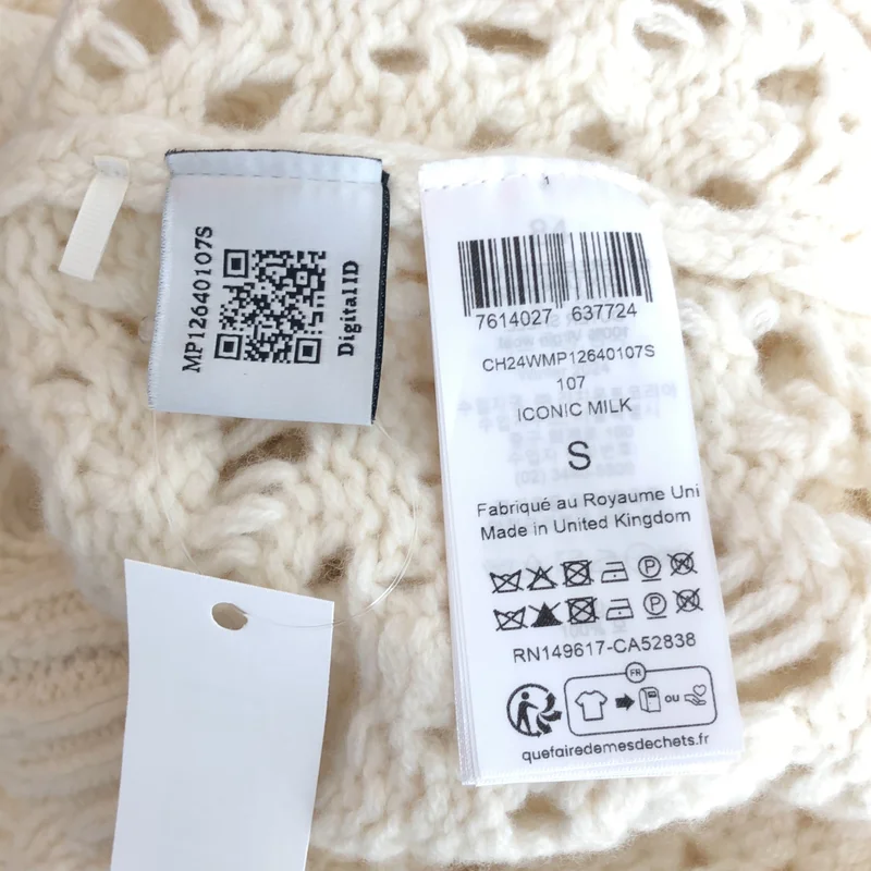 Chloe / クロエ | ウール クロシェ網 ニット | S | レディース