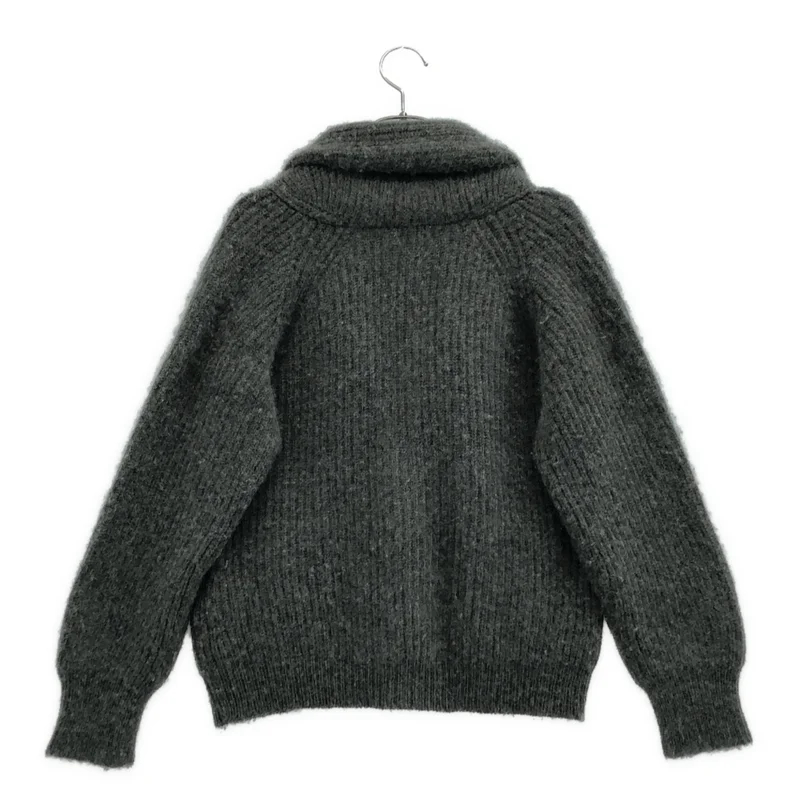 MARGARET HOWELL / マーガレットハウエル | ウール カシミヤ シルク Vネック ニットカーディガン | 2 | レディース