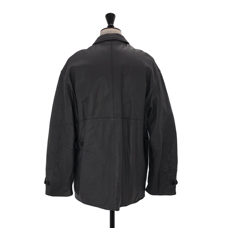 UNUSED / アンユーズド | 2024AW | Leather car coat コート US2450 | 2 | メンズ