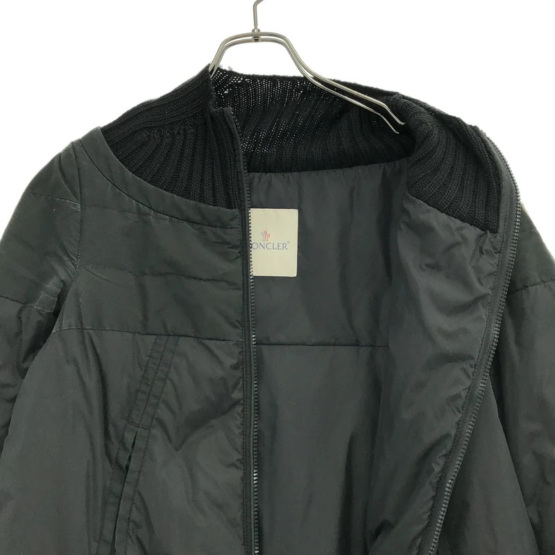 MONCLER / モンクレール | SANCES リブ切替 ダウン コート | 0 | レディース