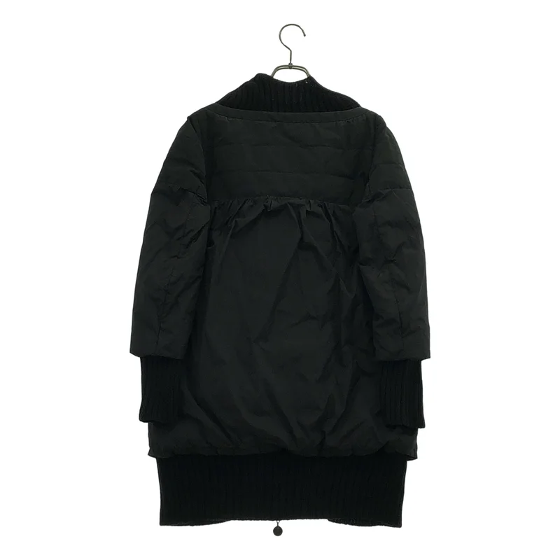 MONCLER / モンクレール | SANCES リブ切替 ダウン コート | 0 | レディース