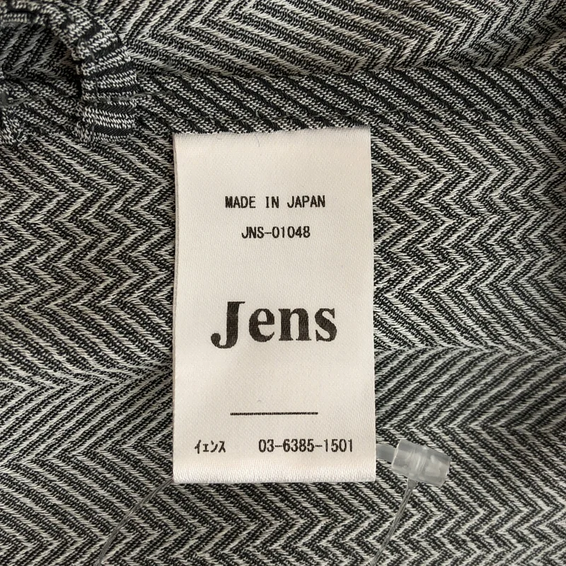 Jens / イェンス | レーヨン ヘリンボーン ショートスリーブシャツ | M | レディース