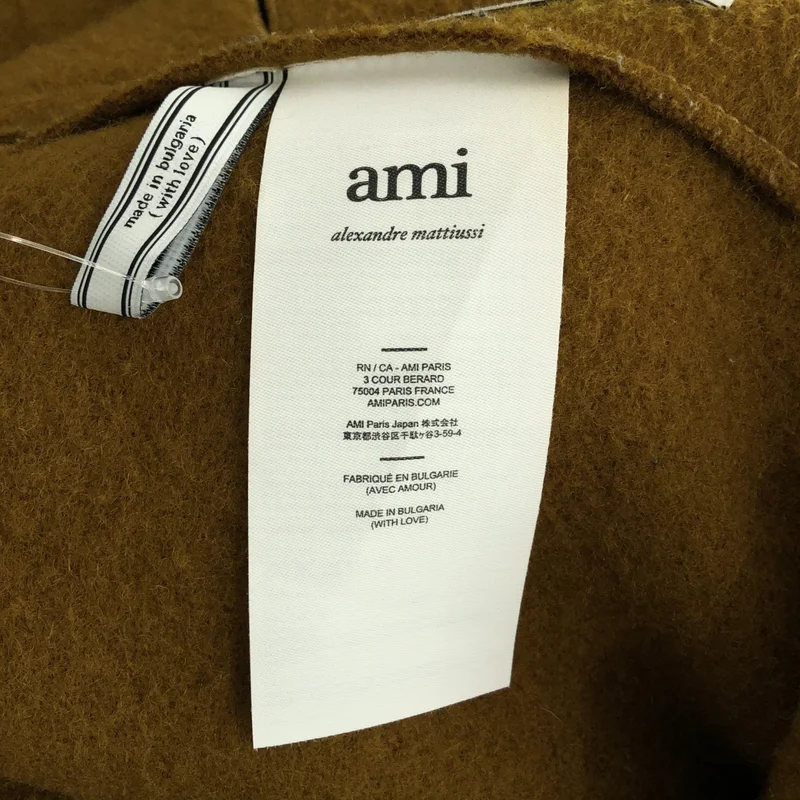 AMI Alexandre Mattiussi / アミ・アレクサンドルマテュッシ | オーバーサイズ ウールコート |