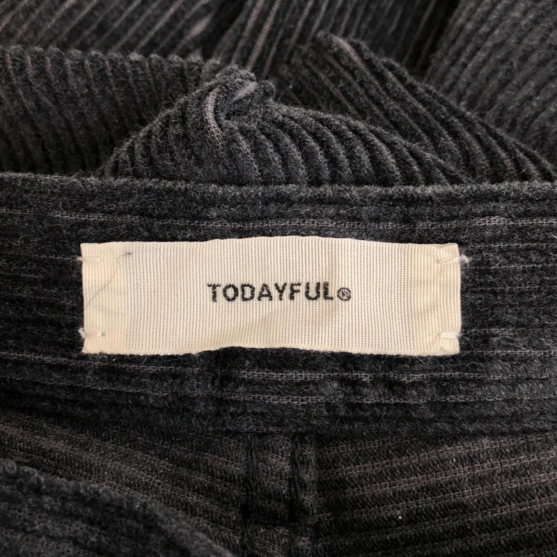 TODAYFUL / トゥデイフル | 2024AW | Straight Corduroy Pants / ストレート コーデュロイパンツ | M | レディース